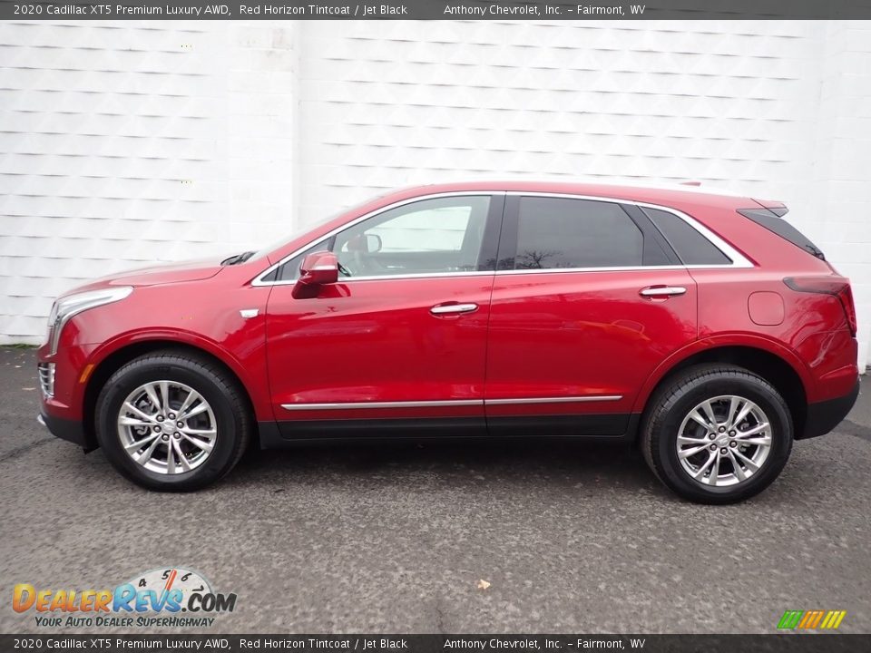 2020 Cadillac XT5 Premium Luxury AWD Red Horizon Tintcoat / Jet Black Photo #4