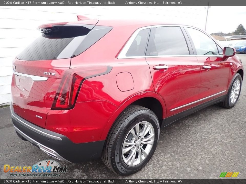2020 Cadillac XT5 Premium Luxury AWD Red Horizon Tintcoat / Jet Black Photo #5