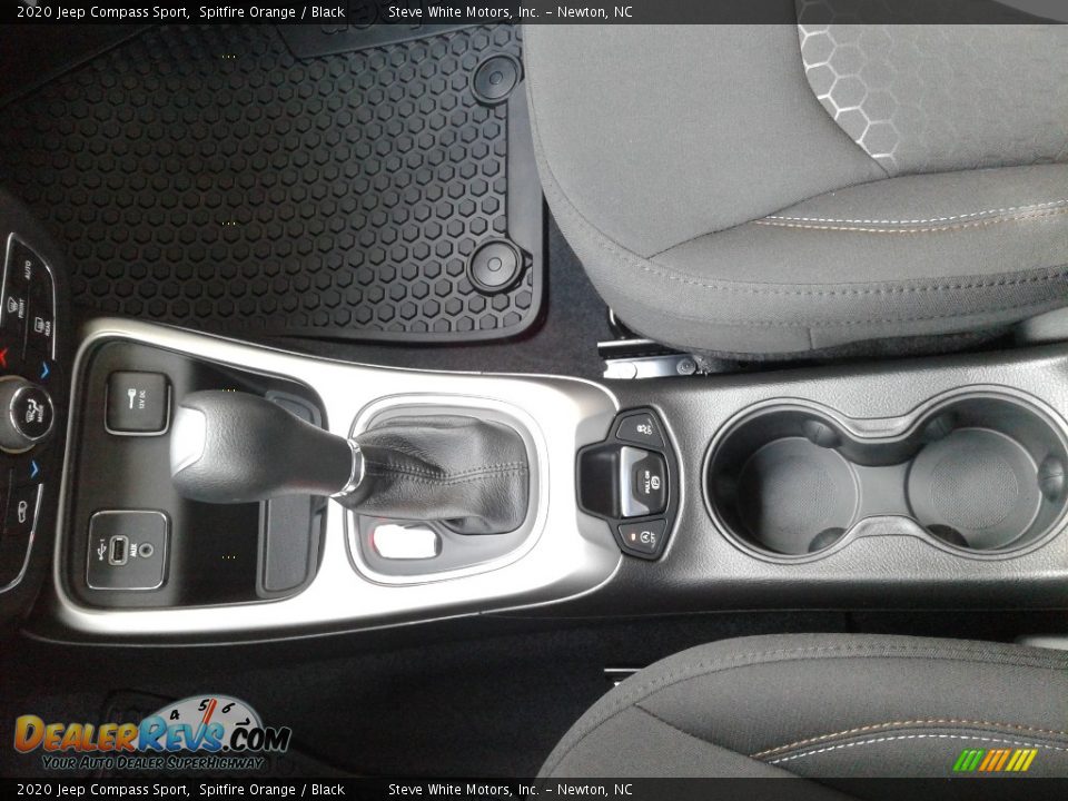 2020 Jeep Compass Sport Spitfire Orange / Black Photo #26