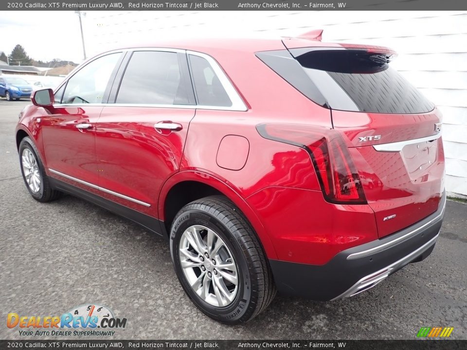 2020 Cadillac XT5 Premium Luxury AWD Red Horizon Tintcoat / Jet Black Photo #6