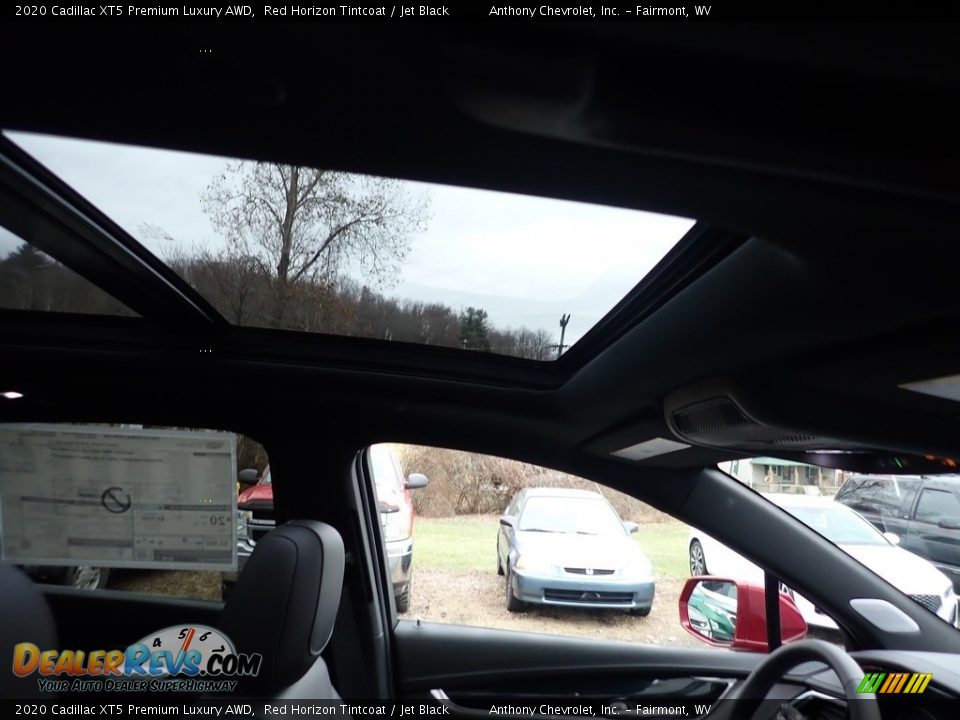 2020 Cadillac XT5 Premium Luxury AWD Red Horizon Tintcoat / Jet Black Photo #10