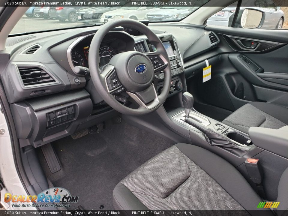 2020 Subaru Impreza Premium Sedan Crystal White Pearl / Black Photo #7