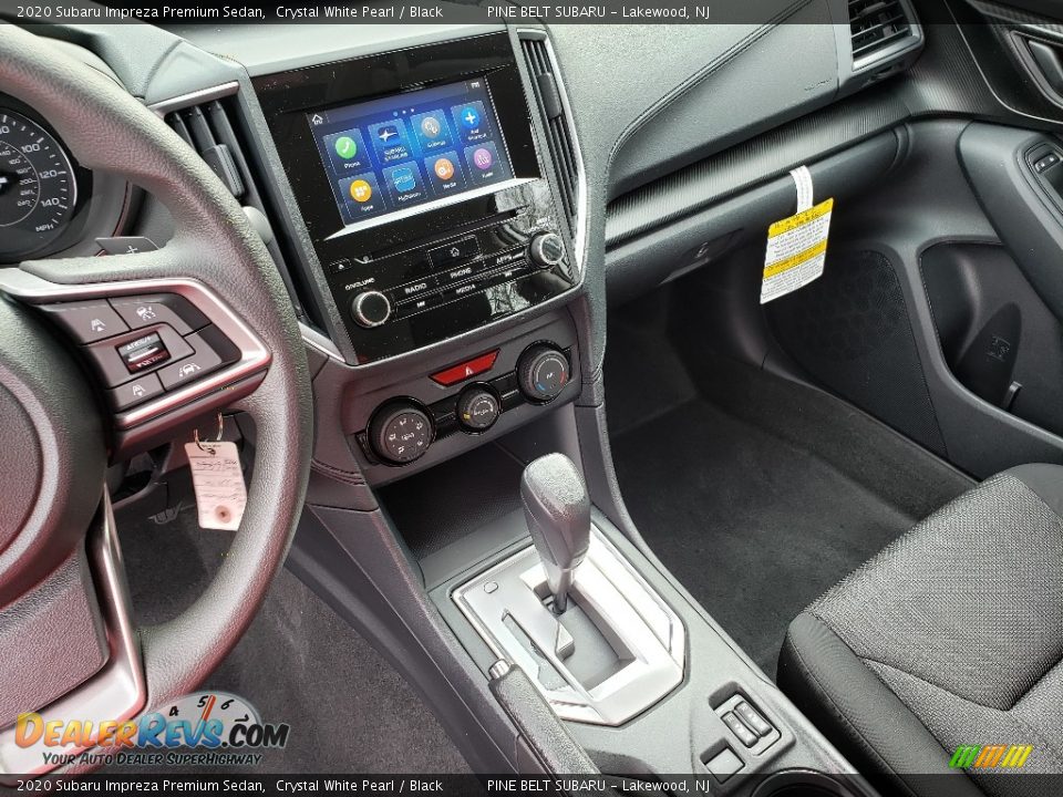 2020 Subaru Impreza Premium Sedan Crystal White Pearl / Black Photo #10