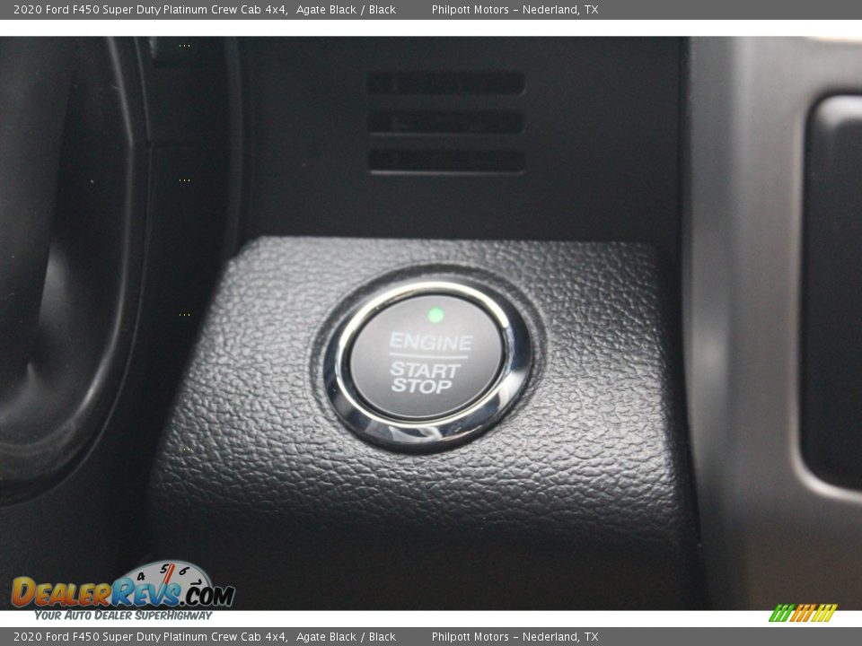 2020 Ford F450 Super Duty Platinum Crew Cab 4x4 Agate Black / Black Photo #20