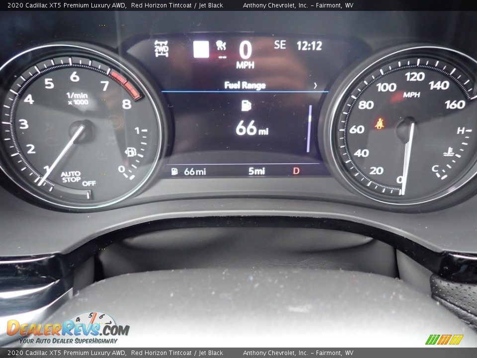 2020 Cadillac XT5 Premium Luxury AWD Red Horizon Tintcoat / Jet Black Photo #19