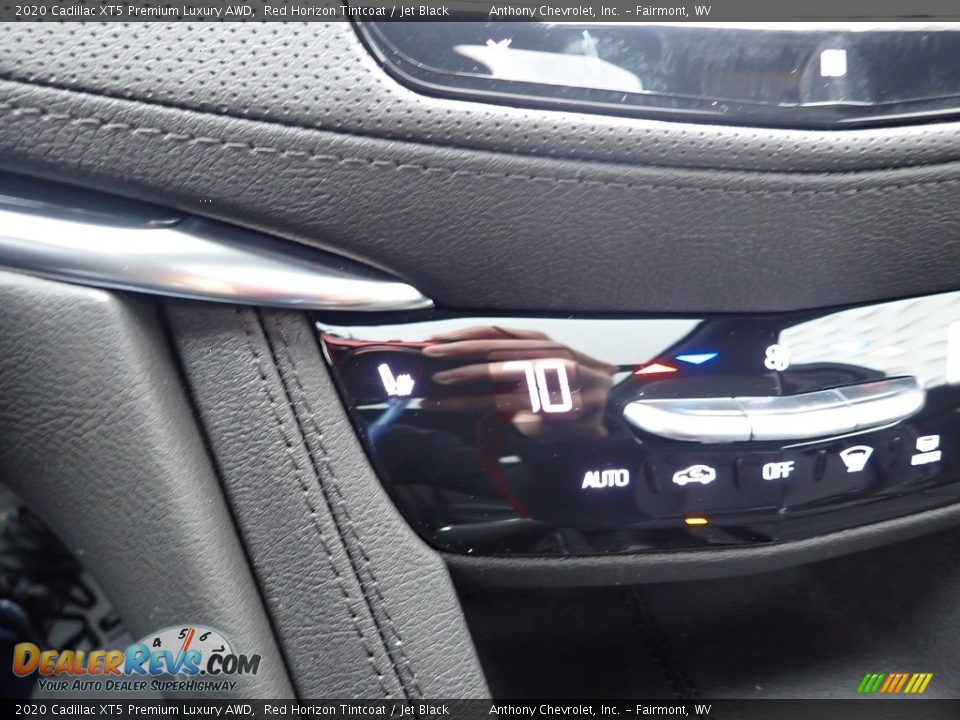 2020 Cadillac XT5 Premium Luxury AWD Red Horizon Tintcoat / Jet Black Photo #20
