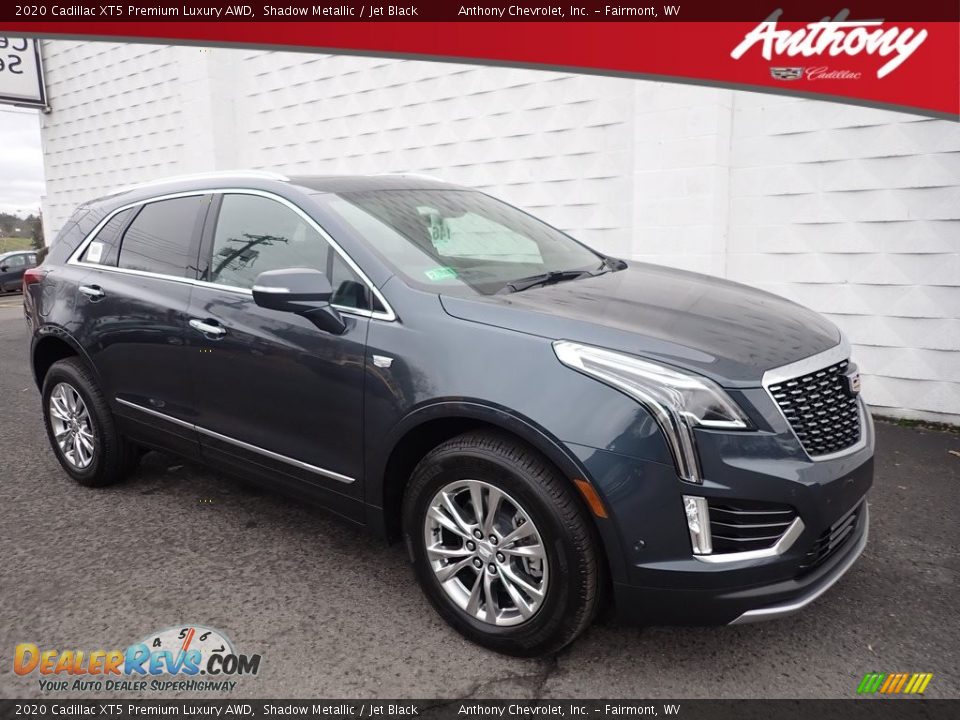 2020 Cadillac XT5 Premium Luxury AWD Shadow Metallic / Jet Black Photo #1