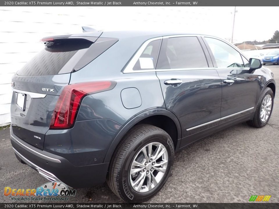 2020 Cadillac XT5 Premium Luxury AWD Shadow Metallic / Jet Black Photo #5