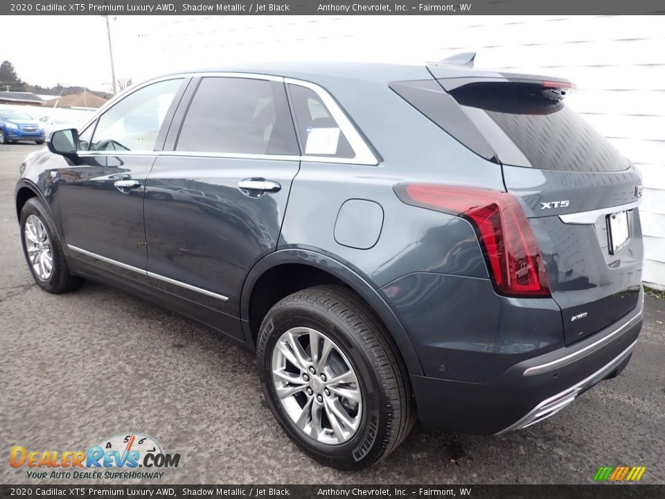 Shadow Metallic 2020 Cadillac XT5 Premium Luxury AWD Photo #6