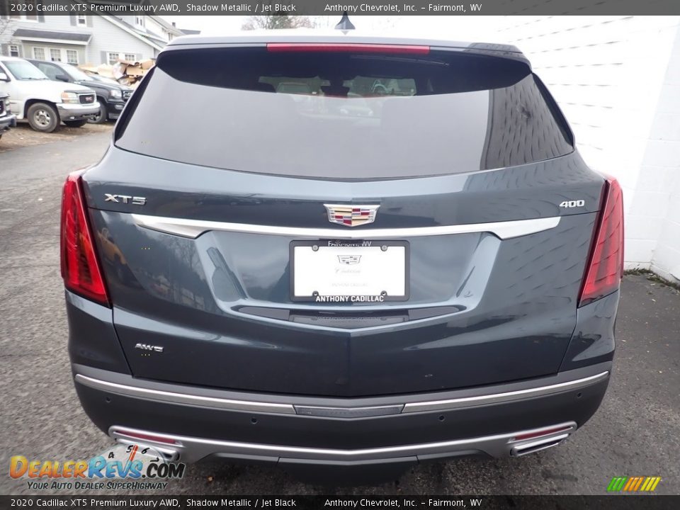 2020 Cadillac XT5 Premium Luxury AWD Shadow Metallic / Jet Black Photo #7