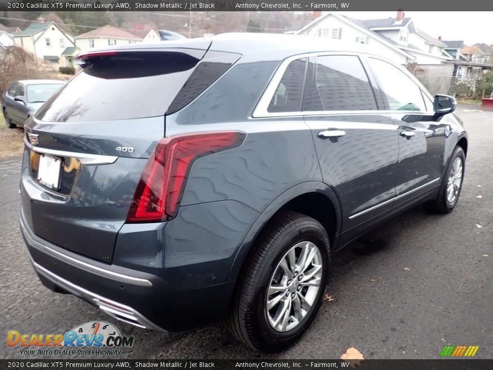 2020 Cadillac XT5 Premium Luxury AWD Shadow Metallic / Jet Black Photo #8