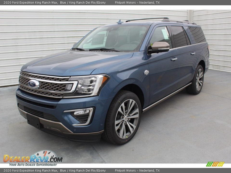 Front 3/4 View of 2020 Ford Expedition King Ranch Max Photo #4
