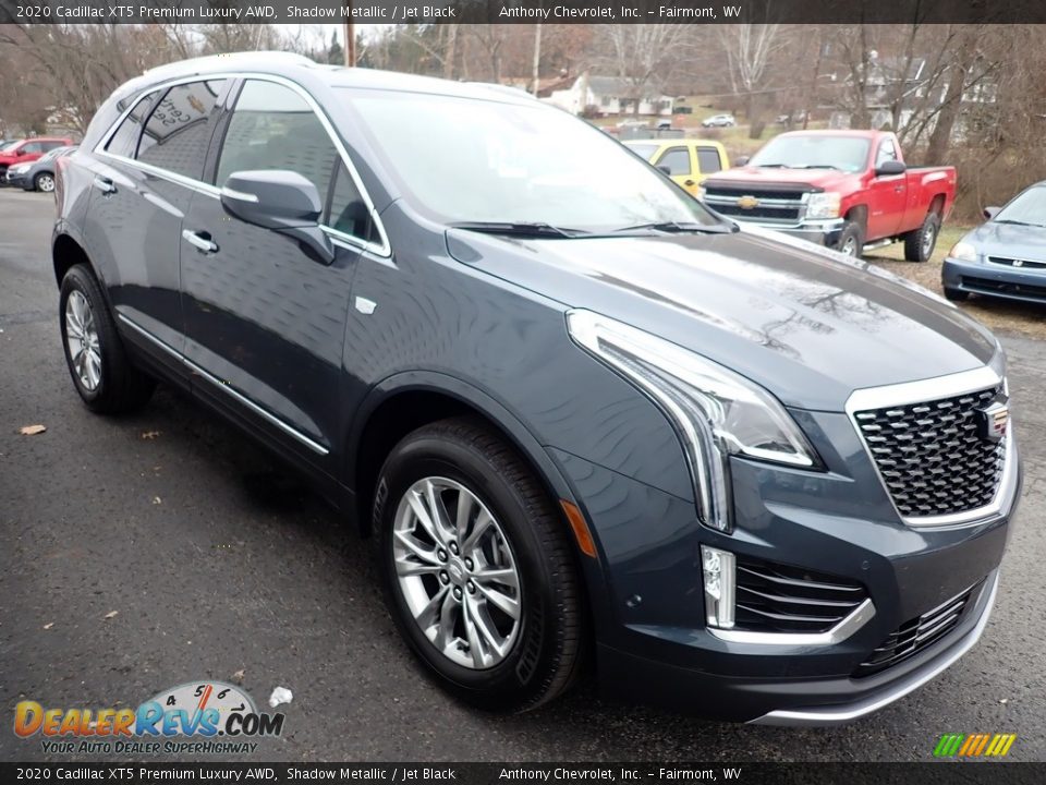 Shadow Metallic 2020 Cadillac XT5 Premium Luxury AWD Photo #9