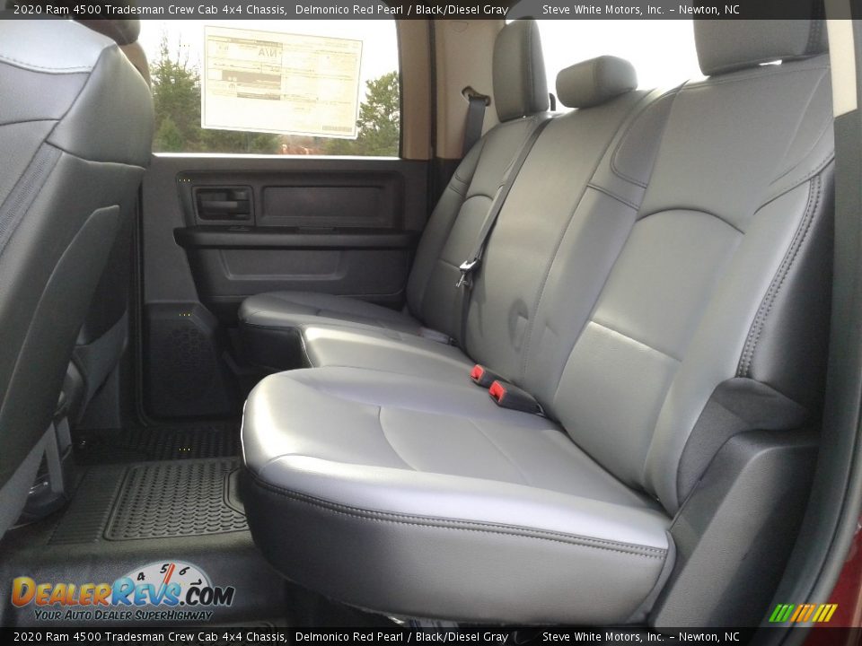 Rear Seat of 2020 Ram 4500 Tradesman Crew Cab 4x4 Chassis Photo #14