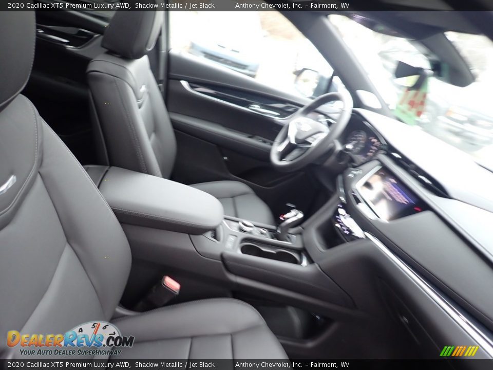 2020 Cadillac XT5 Premium Luxury AWD Shadow Metallic / Jet Black Photo #11