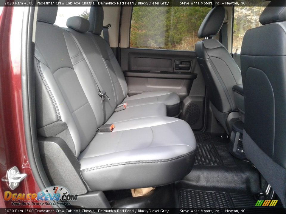 Rear Seat of 2020 Ram 4500 Tradesman Crew Cab 4x4 Chassis Photo #16