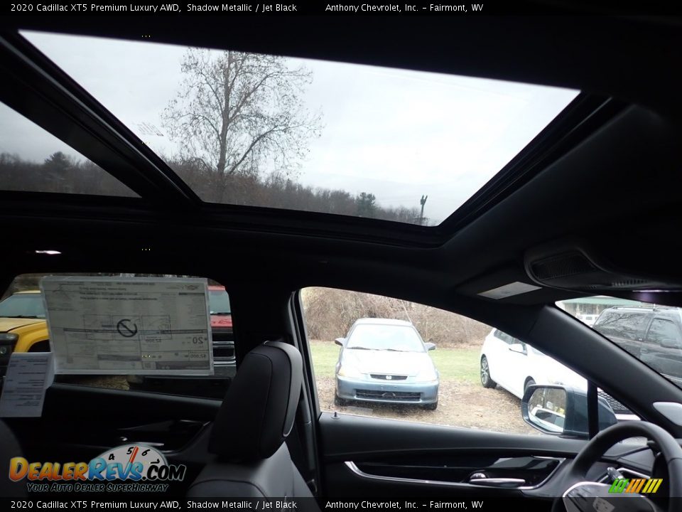 2020 Cadillac XT5 Premium Luxury AWD Shadow Metallic / Jet Black Photo #13