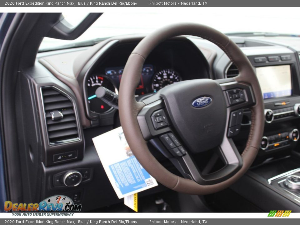 2020 Ford Expedition King Ranch Max Steering Wheel Photo #13