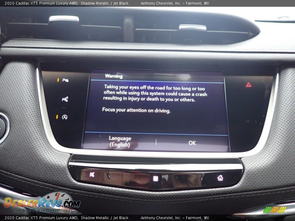 Controls of 2020 Cadillac XT5 Premium Luxury AWD Photo #19