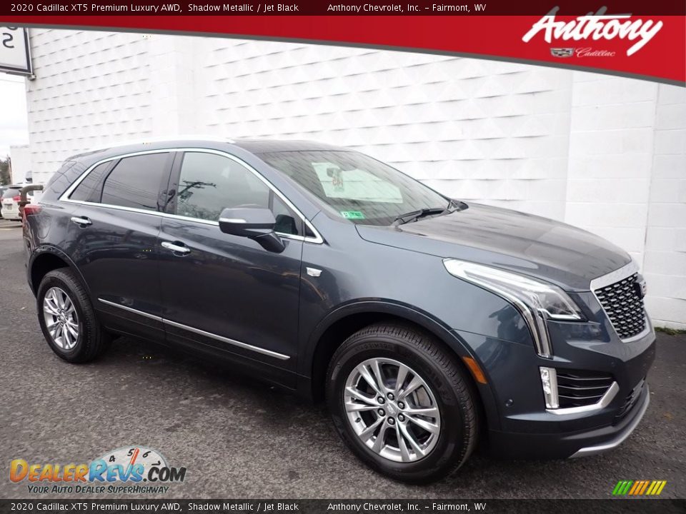 2020 Cadillac XT5 Premium Luxury AWD Shadow Metallic / Jet Black Photo #1