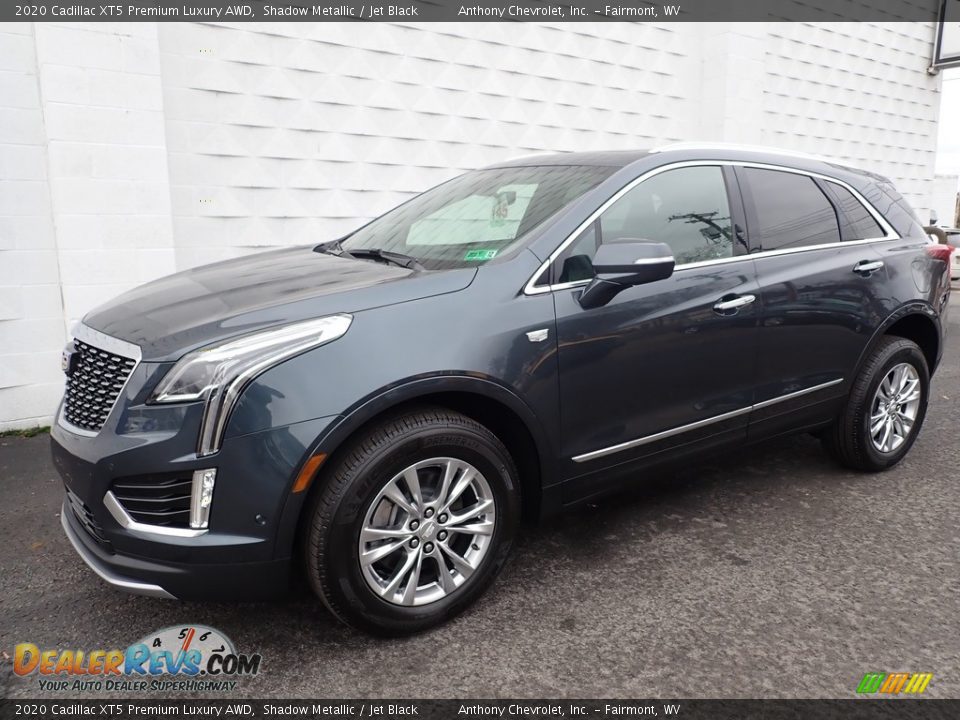 2020 Cadillac XT5 Premium Luxury AWD Shadow Metallic / Jet Black Photo #2