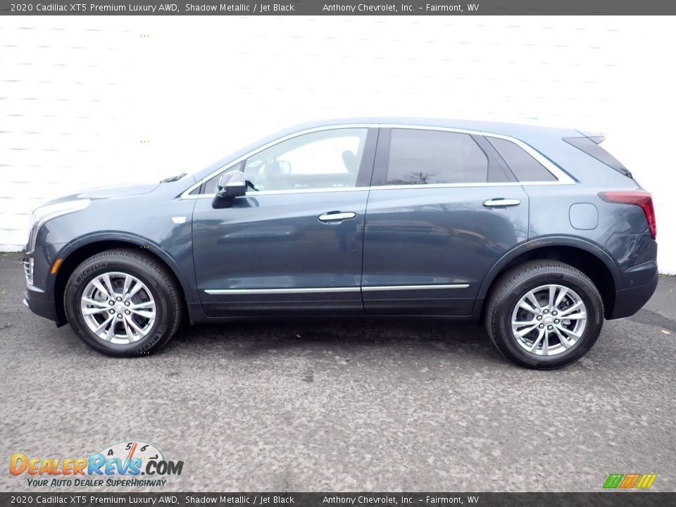 2020 Cadillac XT5 Premium Luxury AWD Shadow Metallic / Jet Black Photo #3