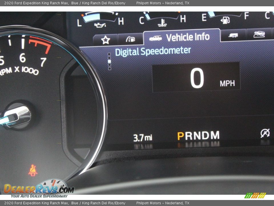 2020 Ford Expedition King Ranch Max Blue / King Ranch Del Rio/Ebony Photo #17