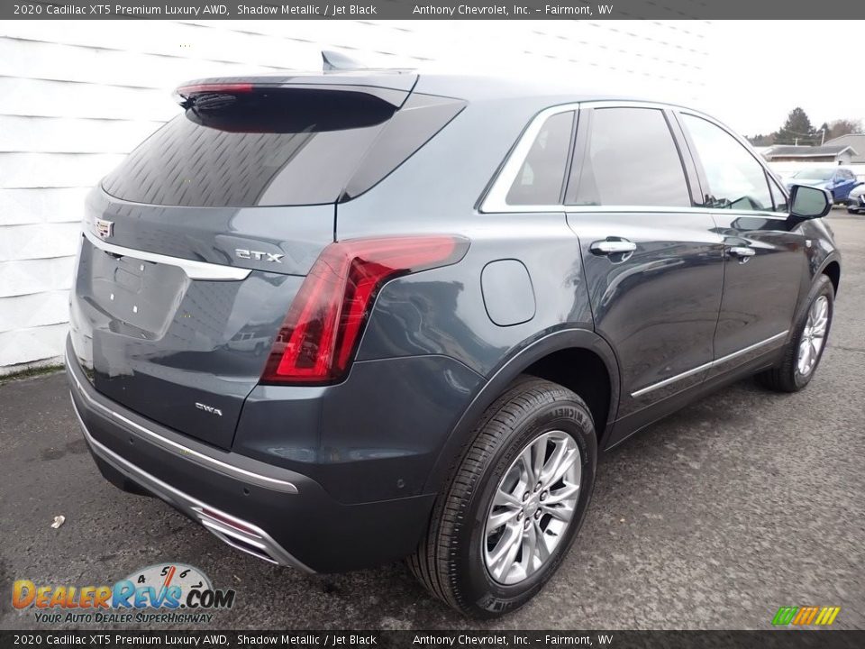 2020 Cadillac XT5 Premium Luxury AWD Shadow Metallic / Jet Black Photo #4