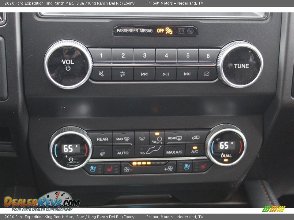 Controls of 2020 Ford Expedition King Ranch Max Photo #19