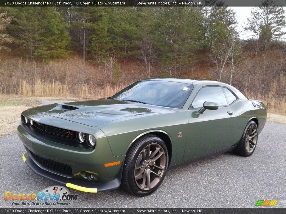 2020 Dodge Challenger R/T Scat Pack F8 Green / Black w/Alcantara Photo #2