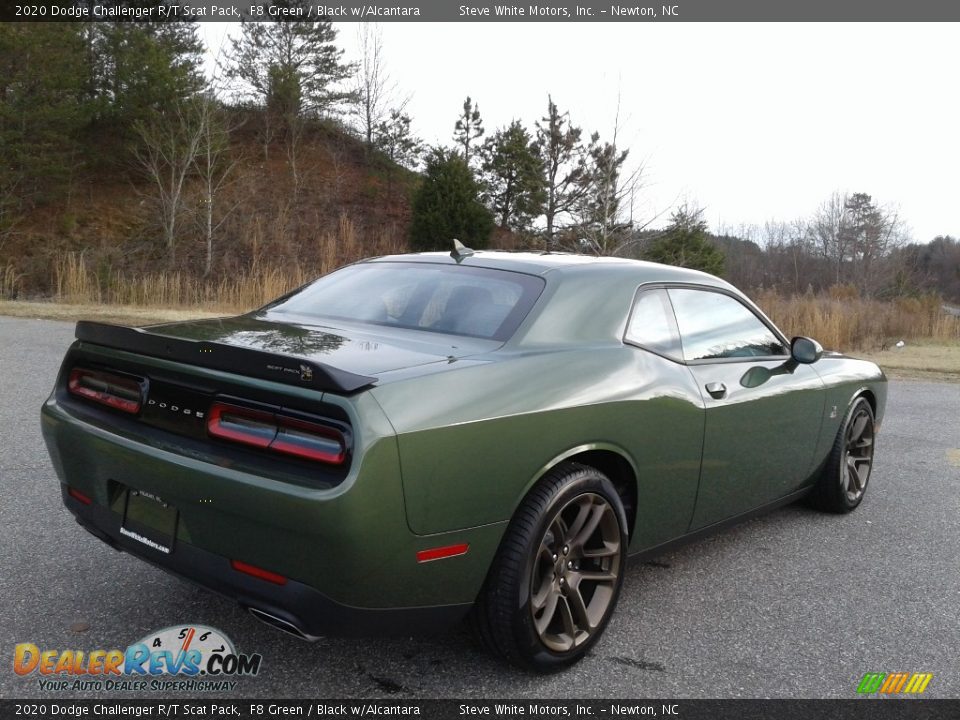 2020 Dodge Challenger R/T Scat Pack F8 Green / Black w/Alcantara Photo #6