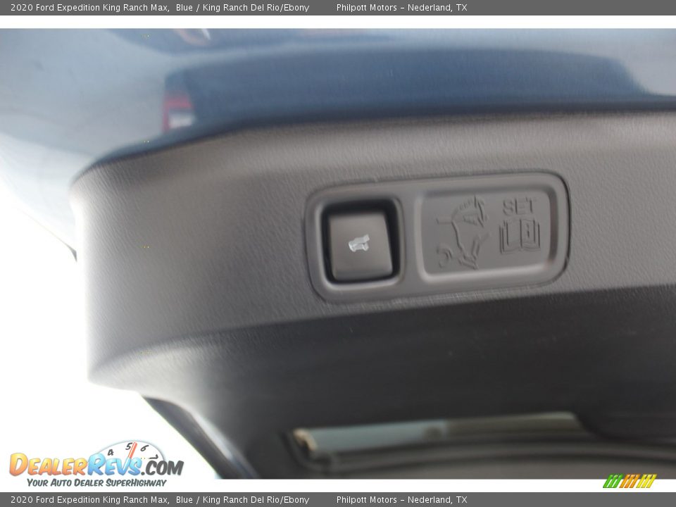 2020 Ford Expedition King Ranch Max Blue / King Ranch Del Rio/Ebony Photo #27