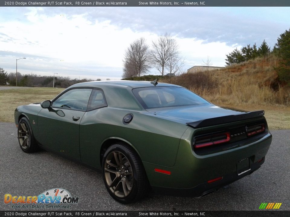 2020 Dodge Challenger R/T Scat Pack F8 Green / Black w/Alcantara Photo #8