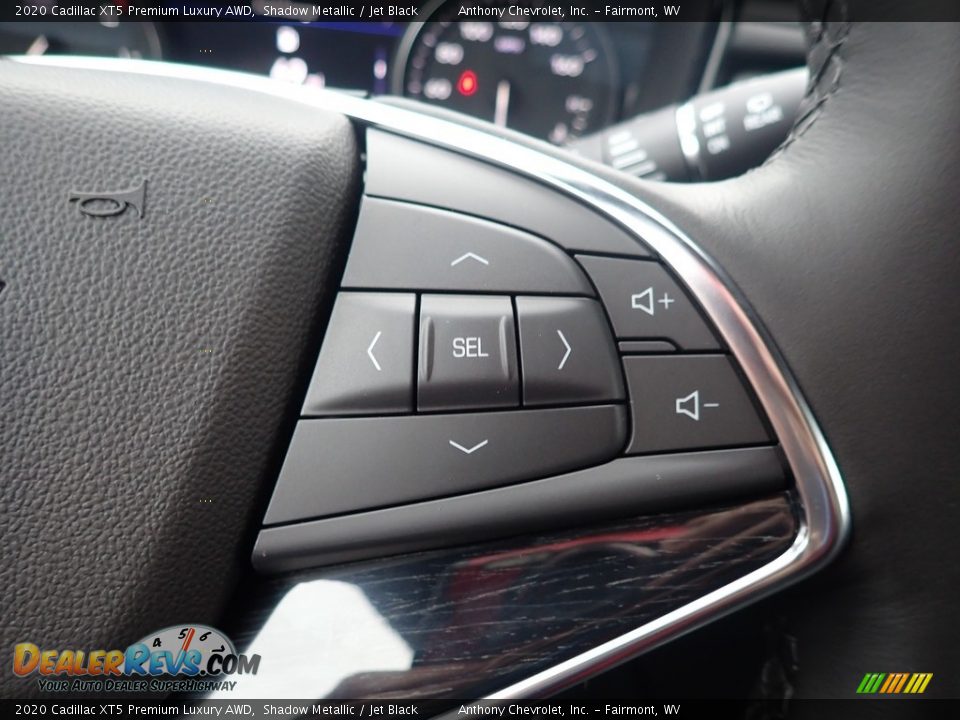 2020 Cadillac XT5 Premium Luxury AWD Shadow Metallic / Jet Black Photo #16