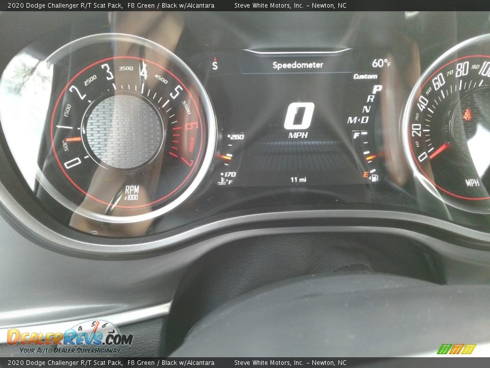 2020 Dodge Challenger R/T Scat Pack Gauges Photo #21