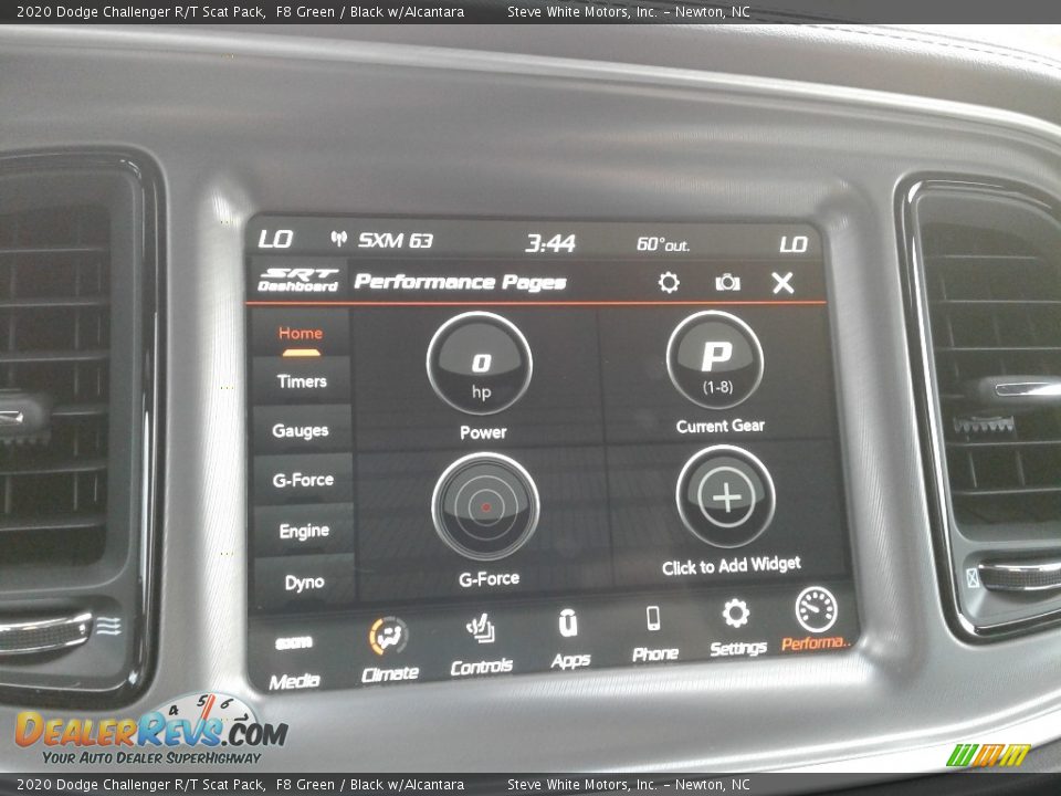 Controls of 2020 Dodge Challenger R/T Scat Pack Photo #24