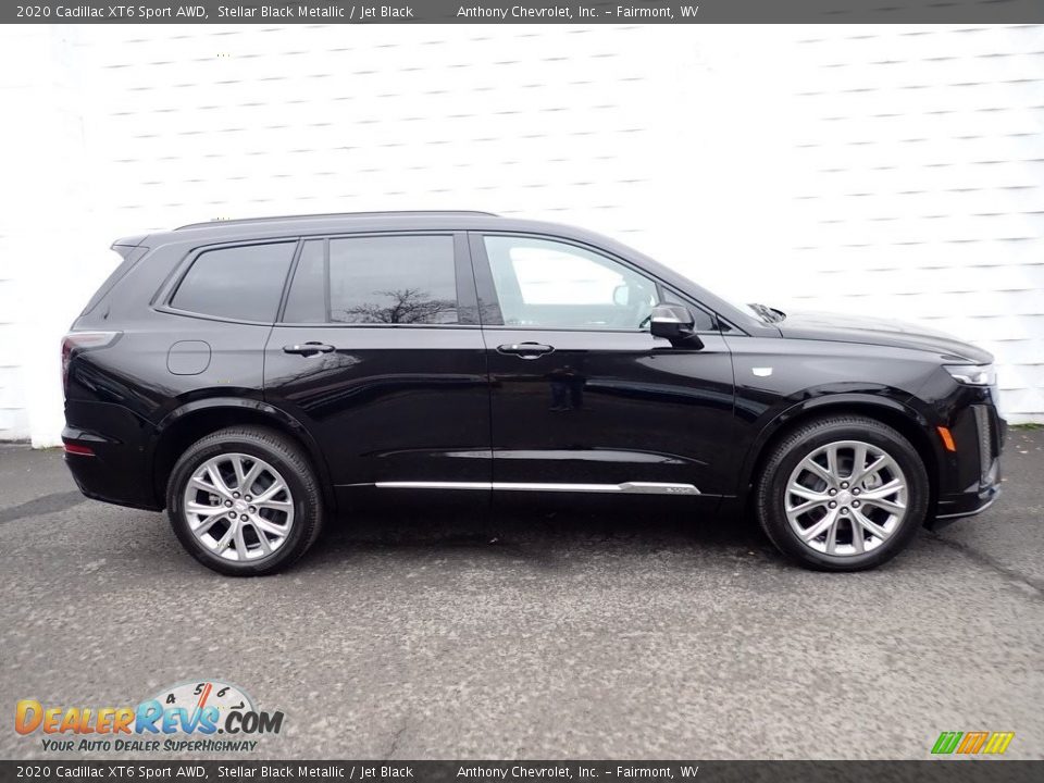 Stellar Black Metallic 2020 Cadillac XT6 Sport AWD Photo #3