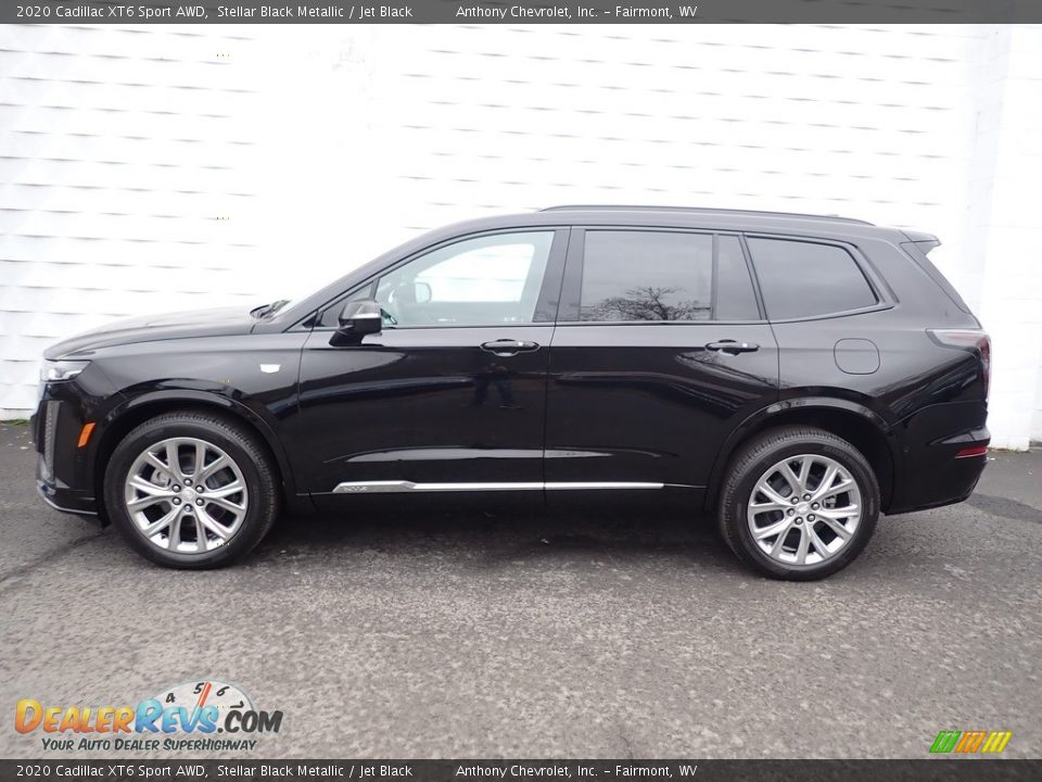 Stellar Black Metallic 2020 Cadillac XT6 Sport AWD Photo #4