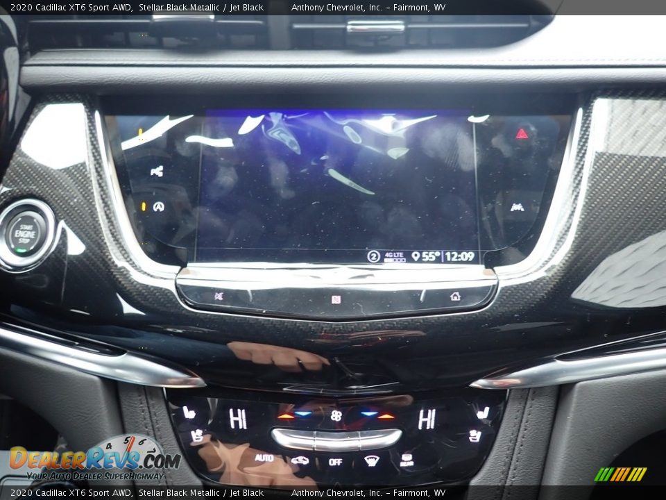 2020 Cadillac XT6 Sport AWD Stellar Black Metallic / Jet Black Photo #14