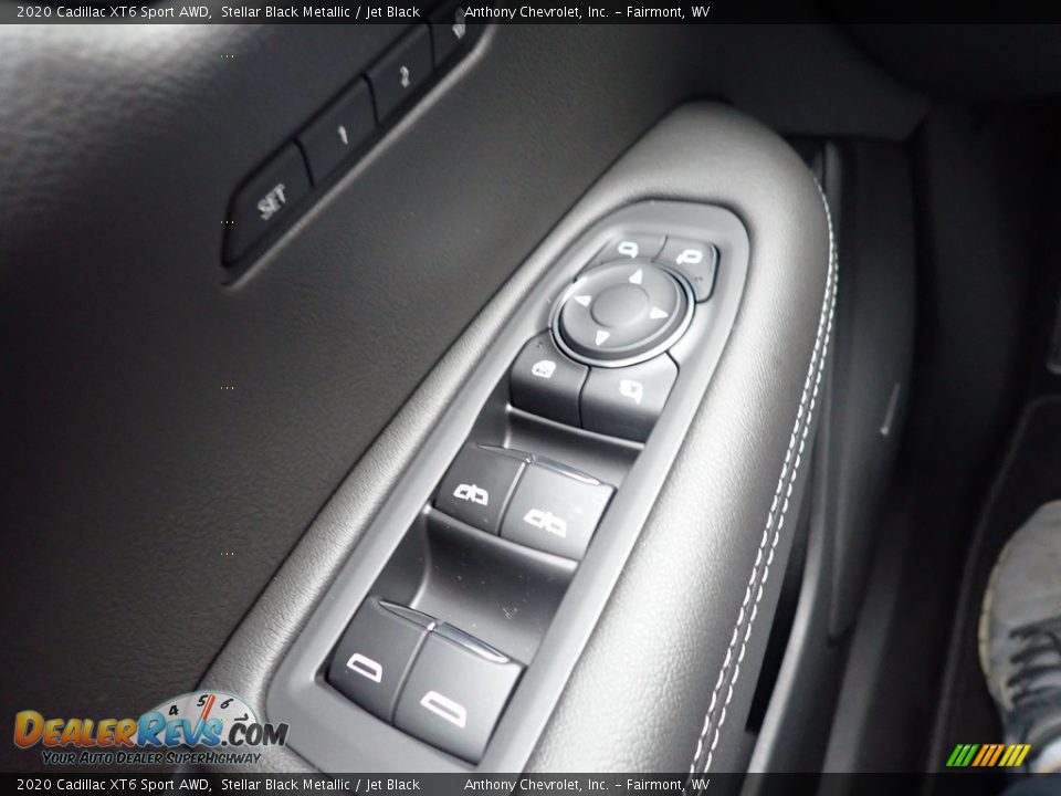 2020 Cadillac XT6 Sport AWD Stellar Black Metallic / Jet Black Photo #18