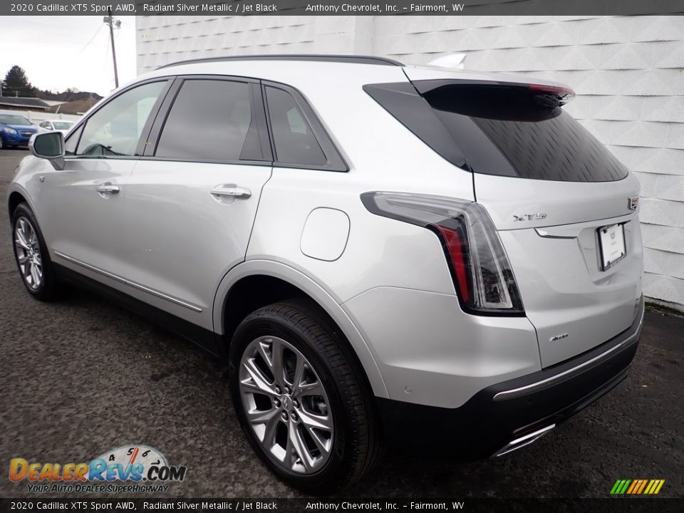 2020 Cadillac XT5 Sport AWD Radiant Silver Metallic / Jet Black Photo #6