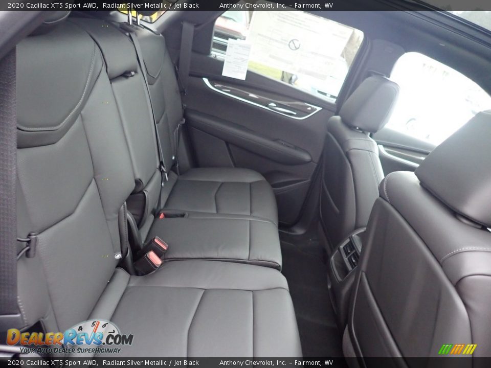 2020 Cadillac XT5 Sport AWD Radiant Silver Metallic / Jet Black Photo #8
