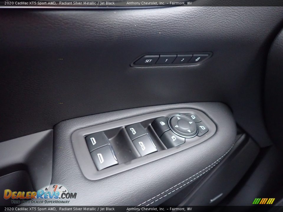 2020 Cadillac XT5 Sport AWD Radiant Silver Metallic / Jet Black Photo #19
