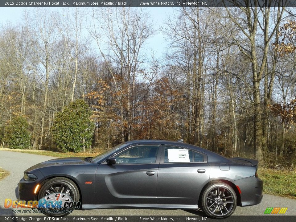 2019 Dodge Charger R/T Scat Pack Maximum Steel Metallic / Black Photo #1