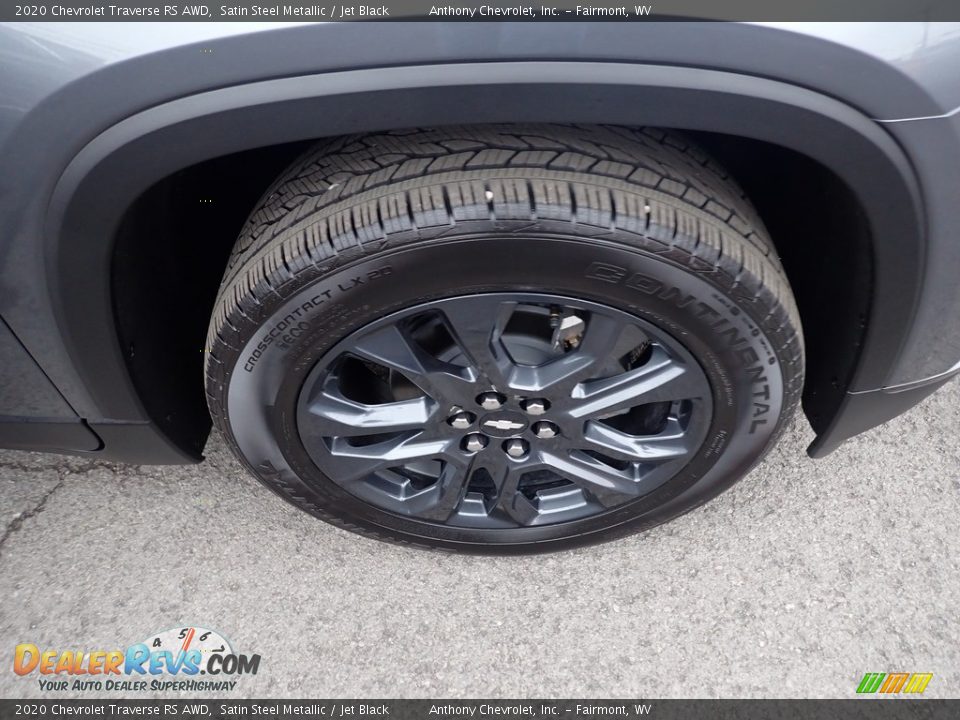 2020 Chevrolet Traverse RS AWD Satin Steel Metallic / Jet Black Photo #2
