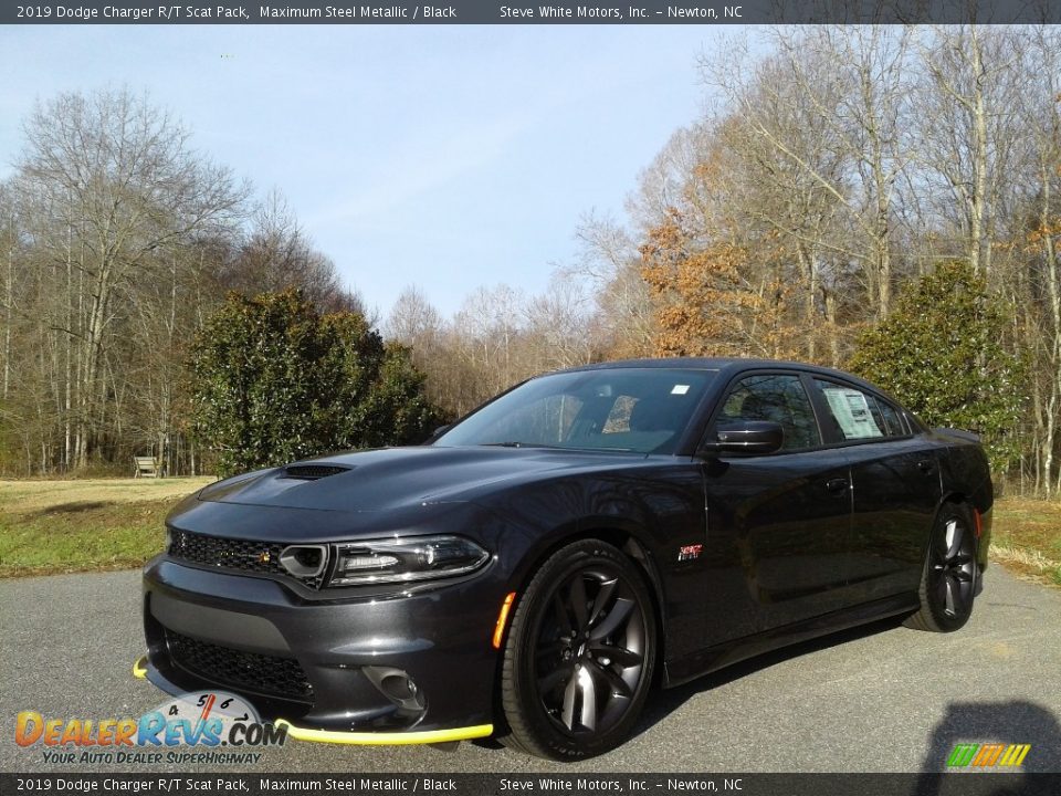 2019 Dodge Charger R/T Scat Pack Maximum Steel Metallic / Black Photo #2