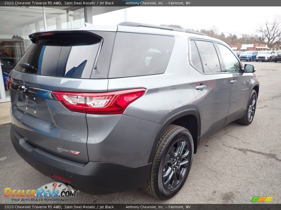 2020 Chevrolet Traverse RS AWD Satin Steel Metallic / Jet Black Photo #3