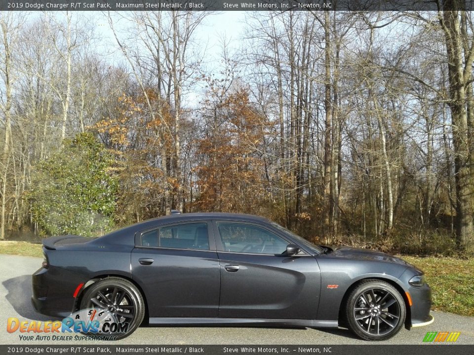 2019 Dodge Charger R/T Scat Pack Maximum Steel Metallic / Black Photo #5