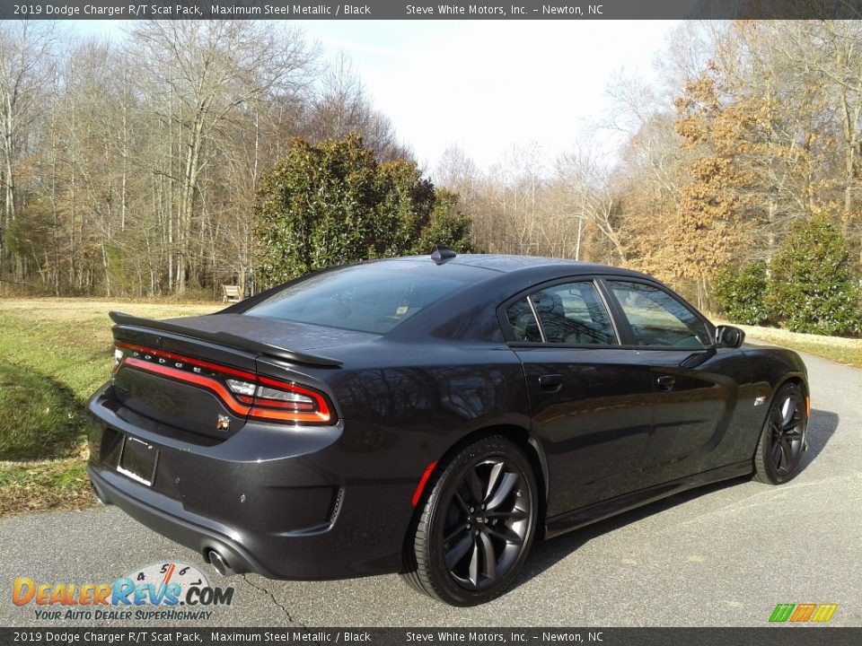 2019 Dodge Charger R/T Scat Pack Maximum Steel Metallic / Black Photo #6