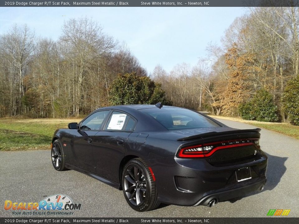 2019 Dodge Charger R/T Scat Pack Maximum Steel Metallic / Black Photo #8